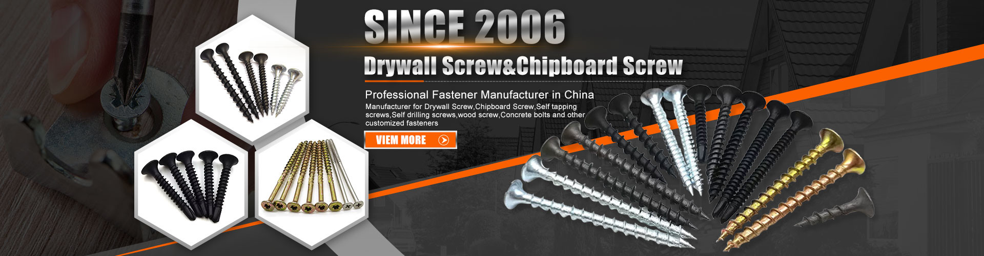 جودة البراغي السحابات مصنع