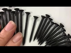 ألواح الجبس Tornillos مسامير دريوال خيط خشن برغي رأس بوق الفوسفات الأسود