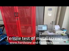 اختبار الشد لعملية فحص جودة المسمار