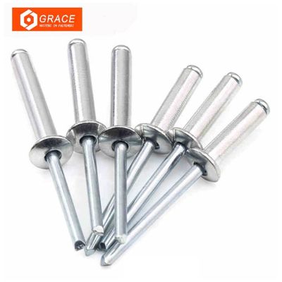 جودة  Aluminum Metal 8mm Countersunk Head Blind Rivets Galvanized مصنع